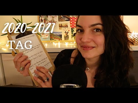 ASMR FR | Je réponds au TAG 2020-2021 (tagué par Lueur d'ASMR)