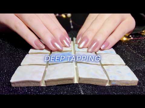 ASMR Most Popular🎖️Relaxing Tile Tapping Sounds🩵 (No talking,No mouth sounds)