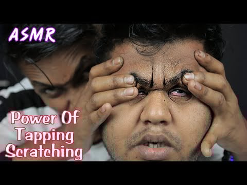 Scratching And Tapping Power Of Indian ASMR Head Massage | Neck Cracking