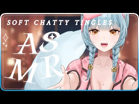 【ASMR】soft chatty tingles with neko waifu ♥