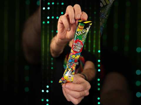 Weird candy ASMR: Toxic Waste Atomz #asmrcandy #candyasmr