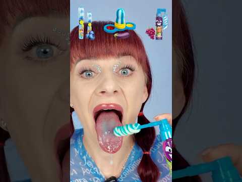 ASMR Blue Spinner Lollipop, Spray Lollipop, Spinner Lollipop  #mukbang