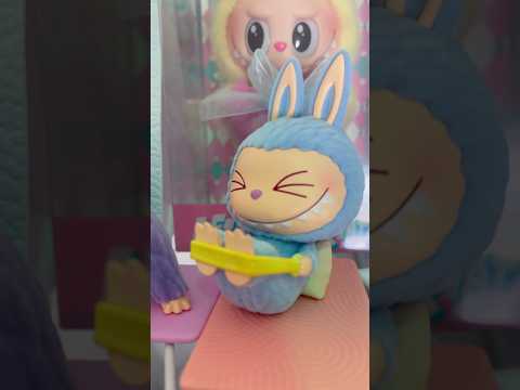 LABUBU LAZY YOGA🥰😍#labubu #popmart #yoga