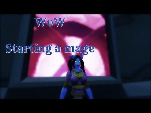 ☆★ASMR★☆ World of Warcraft | Starting a Draenei Mage