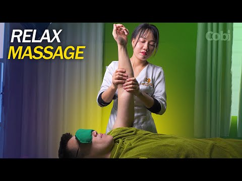 ASMR: I eliminated relieve stress with Vietnamese massage good for relaxation