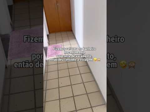 MUITA ÁGUA SAINDO DO BANHEIRO 😩😰