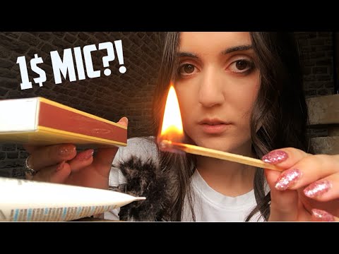 i tried ASMR with a $1 MIC...