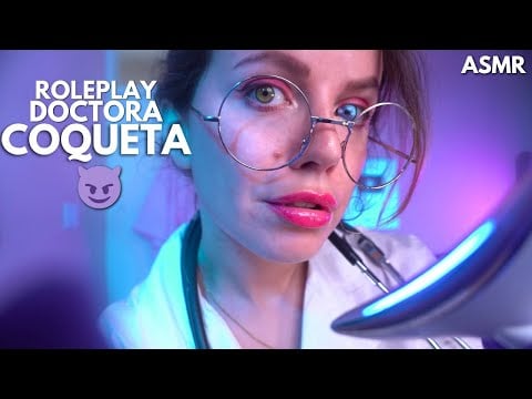 ASMR Doctora Coqueta Hace Experimentos Contigo 😈Carol ASMR Roleplay Argentina