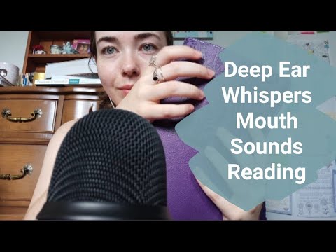 ASMR | Deep Ear Whispers, Mouth Sounds, Reading, Bible Study, Christian Whispers