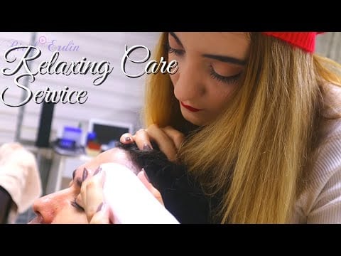 ASMR BARBER | BLACKHEAD REMOVAL & CARE AND EAR MASSAGE FROM ECE