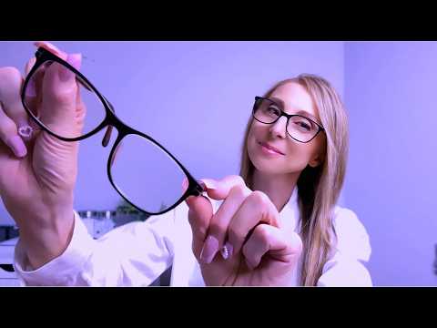 ASMR Glasses Fitting. Soft Spoken Optician Roleplay 👓 Finding Your Perfect Frames & Lenses