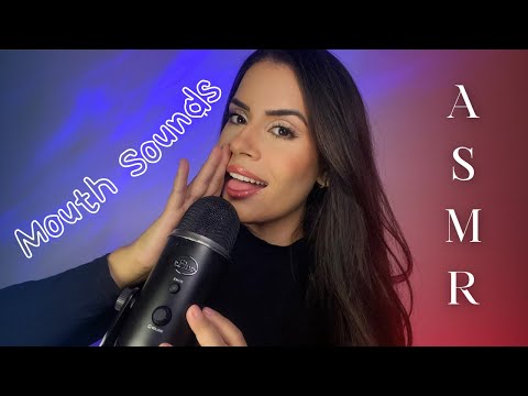 [ASMR] Mouth Sounds, banho de gato, tuc tuc, gloss, sons de boca molhados,…