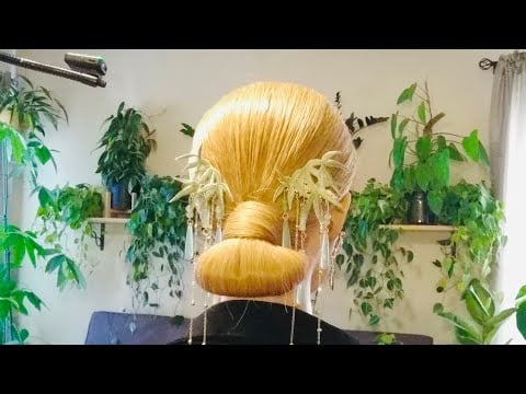 Valentines Hairstyle | ASMR | Try-Ons Different Jewelry, Perfectionist Finishing Touches Whispering 