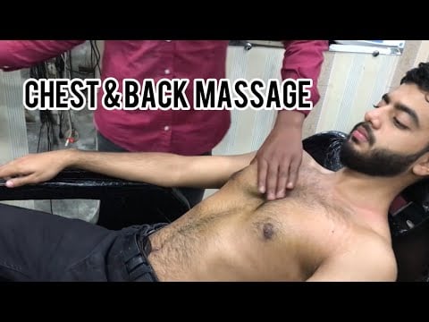 Ultimate Male Chest & Back Massage ASMR Experience ✅