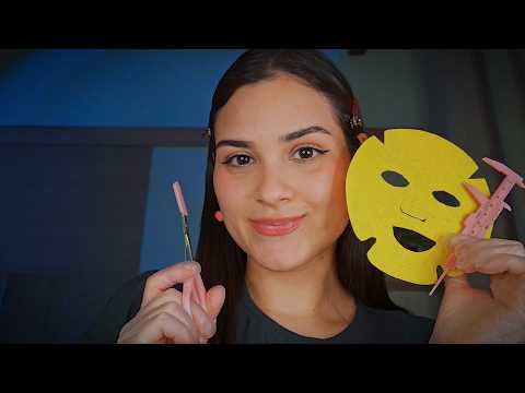 ASMR Roleplay FAZENDO SUA SOBRANCELHA REALISTA💁‍♀️