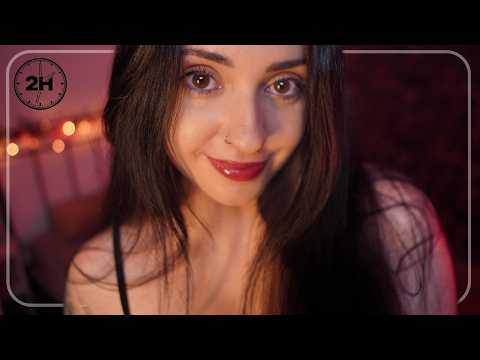 ASMR 2 HORAS DE AMOR cerca de ti para dormir💗