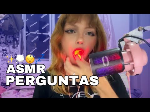 ASMR | FAZENDO PERGUNTAS ALEATÓRIAS SOBRE A SUA VIDA 😴💤