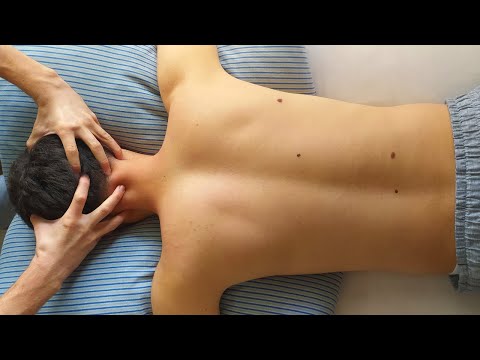 ASMR - Ultimate Relaxation: Head, Face & Back Massage 💆‍♀️✨