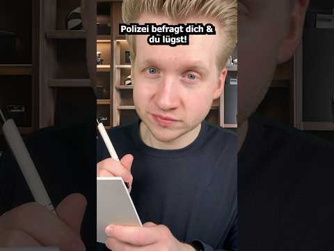 Polizei befragt dich & du lügst! #asmr
