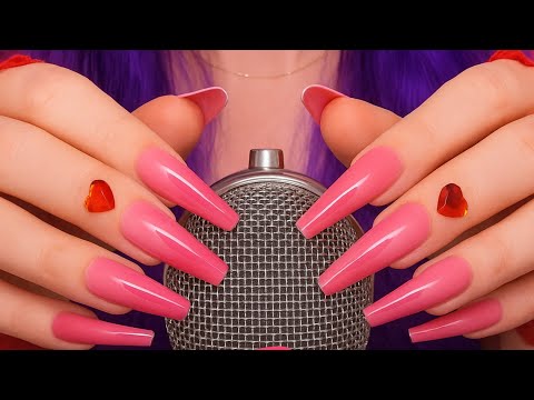 Addictive ASMR Triggers 🎧 You Won’t Stop Watching! Mic Scratching, Gems on the Fingers, Mic Tapping
