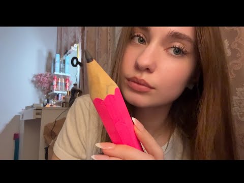 ASMR Drawing On Your Face ✍️ (personal attention)