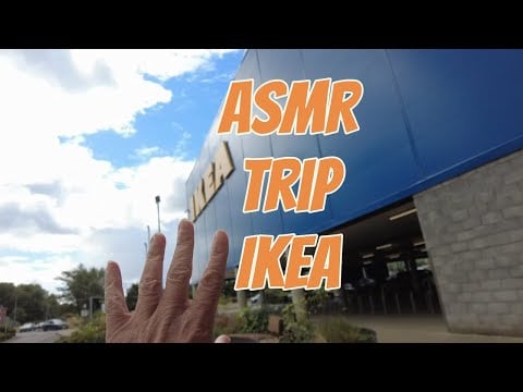 ASMR Shopping Trip to Ikea 