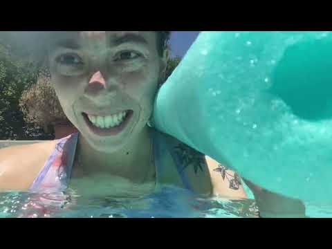 ASMR 🏊‍♀️ under water and pool side 🏊‍♀️ (very aggressive lofi)