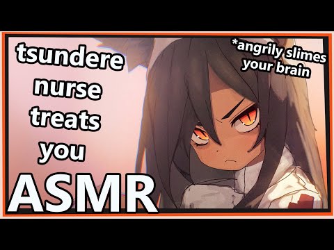 Medical Exam from a Tsundere Catgirl Nurse | ASMR |