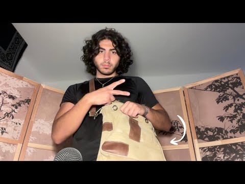 ASMR What's in my bag? (whispered)