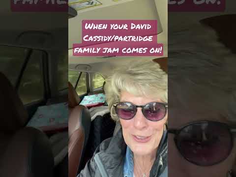 🎤 When Your David Cassidy/Partridge Family Jam Comes On! Top of the Lungs Singing! 🎤