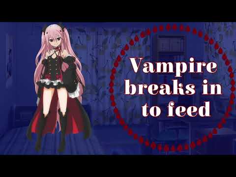 {Asmr} Vampire girl drinks your blood
