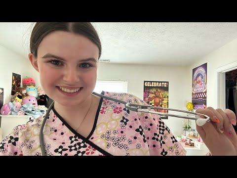 ASMR cranial nerve exam!!