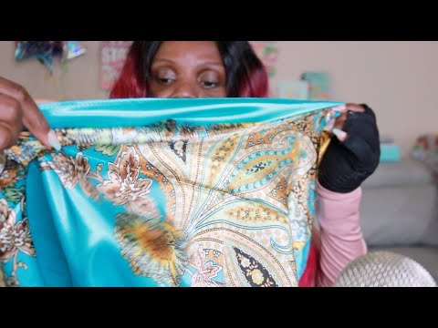 Vabovin 100 % Silk Feeling Scarf ASMR Chewing Gum