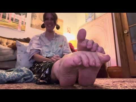 ASMR bare foot movie review part 2