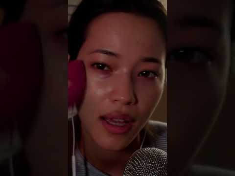 whispering my way through makeup #asmr #eartoear #grwm #personalattention #tingly