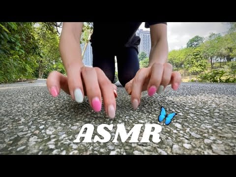ASMR UNPREDICTABLE Lofi in the Park   🍀FAST & AGGRESSIVE🌺 | PUBLIC ASMRo