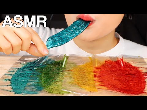 ASMR Slaps Cachetada Mexican Candy 슬랩스 접어먹는사탕 먹방 TikTok Viral Eating Sounds Mukbang