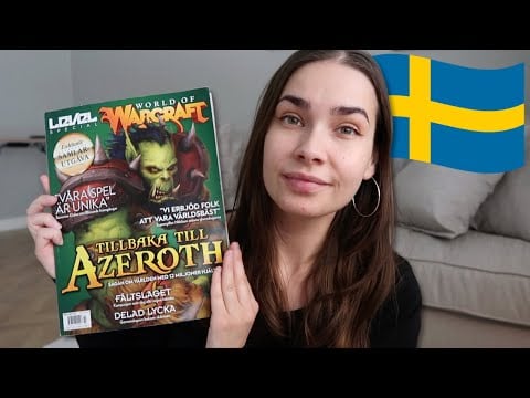 ASMR Nostalgic World of Warcraft Magazine