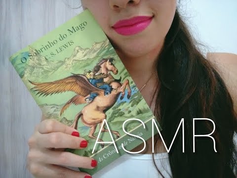 ASMR ( Português) Leitura O Sobrinho do Mago 2° capítulo 📖 - Leitura sussurrada