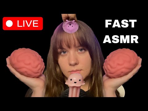 🔴LIVE - Wanna Chill? 🙂 Fast ASMR Triggers 💨💤
