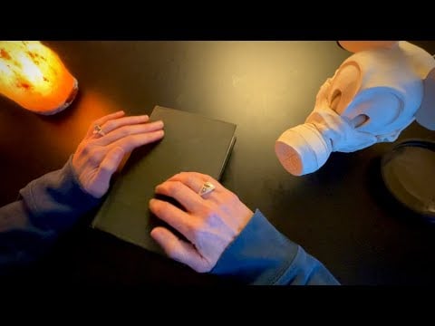 The New Poetry Antique Book Reading | Soft Spoken ASMR Page Turning