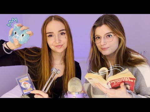 ASMR | Duo de gestes chaotiques pour t'endormir 🌙 avec la majestueuse @alteanne