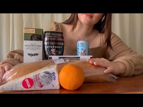 ASMR Grocery Haul (soft-spoken)