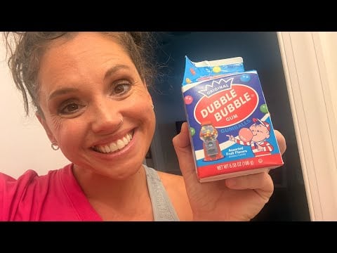 ASMR Morning GRWM! Soft Spoken Gum Chewing