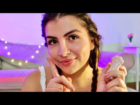 ASMR | Ta grande sœur te rafraichis avant de dormir (roleplay, attention personnelle)