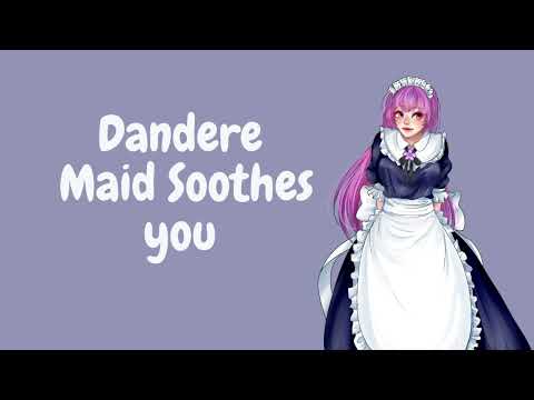 Falling asleep with your Dandere maid ASMR
