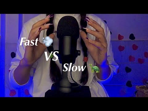 ASMR~~ Fast 💨 & Slow 🐢.