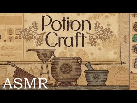 [ASMR] Potion Craft: Alchemist Simulator | (gameplay, whispers, trigger words)