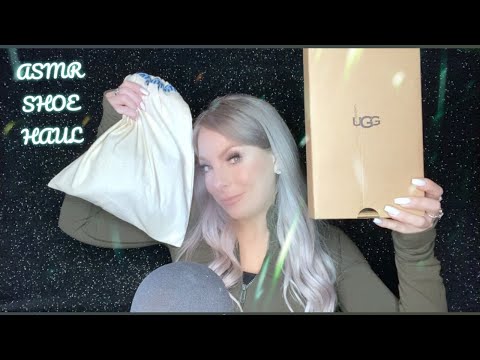 ASMR- Whispered Shoe 👟 Haul To Help You Sleep