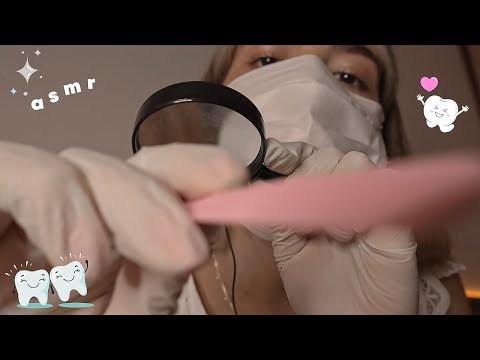 ASMR Dentista removendo Cárie do seu dente 👄💦